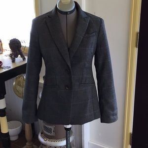 Houndstooth blazer